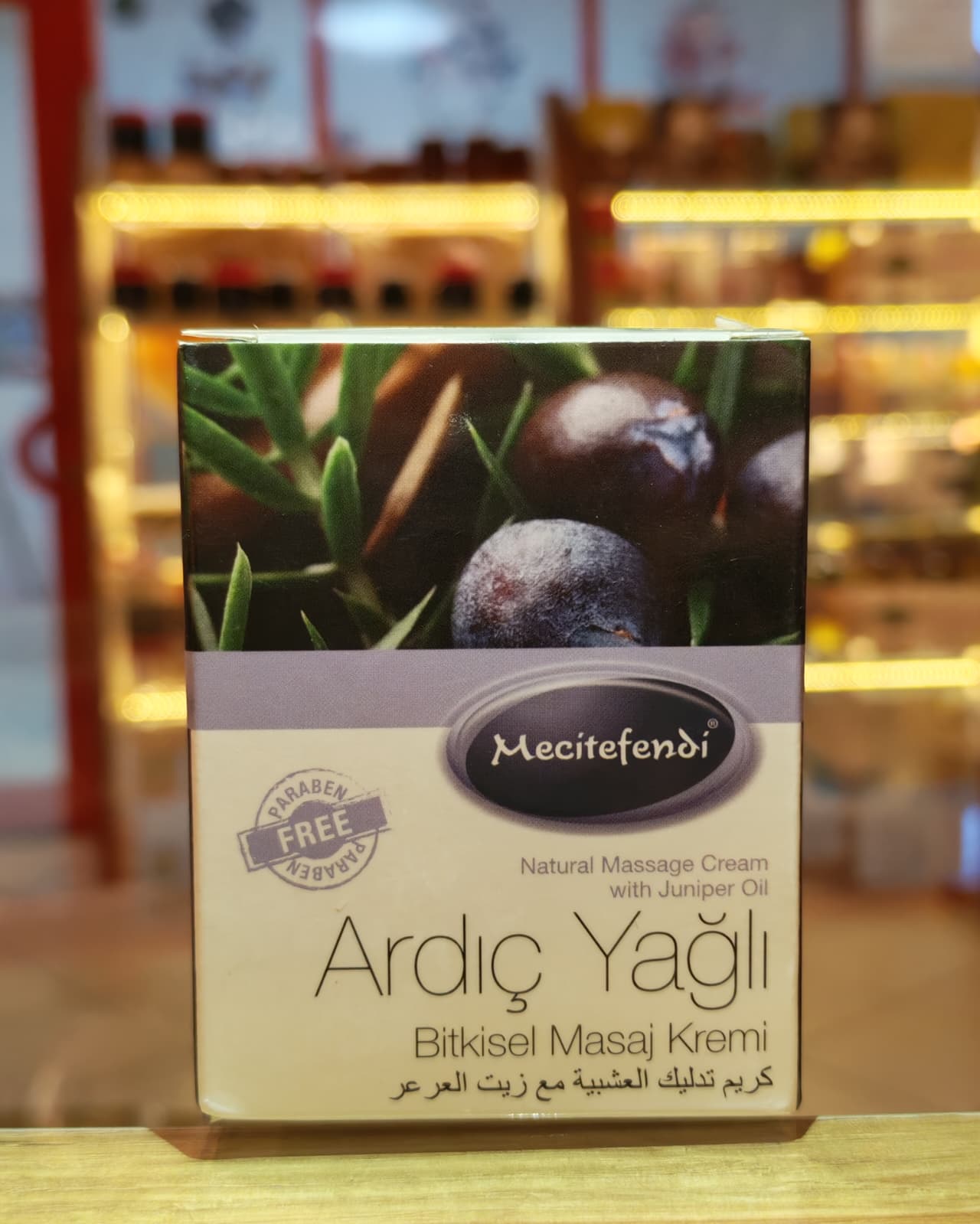 Ardıç Yağlı Bitkisel Masaj Kremi